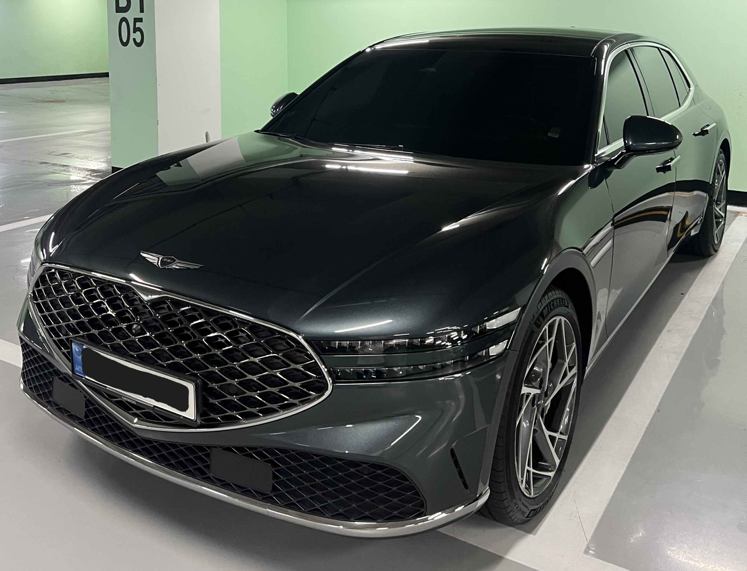 G90 한라산그린 측면외관